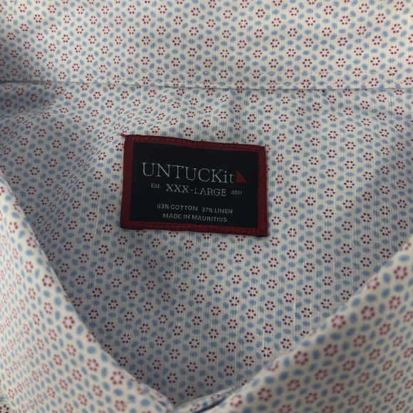 UNTUCKit Wehlener Floral Short Sleeve Shirt - Picture 6 of 6
